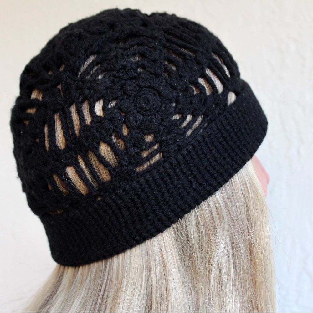 Crocheted hat